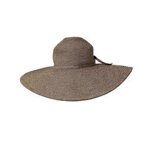 NWOT Womens X-tra Wide Brim Sun Hat Cotton Blend